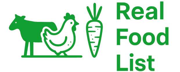 Real Food List Logo